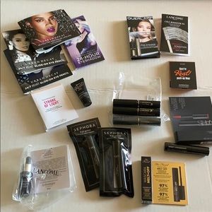 Lot of 18 eyeliner / mascara deluxe samples